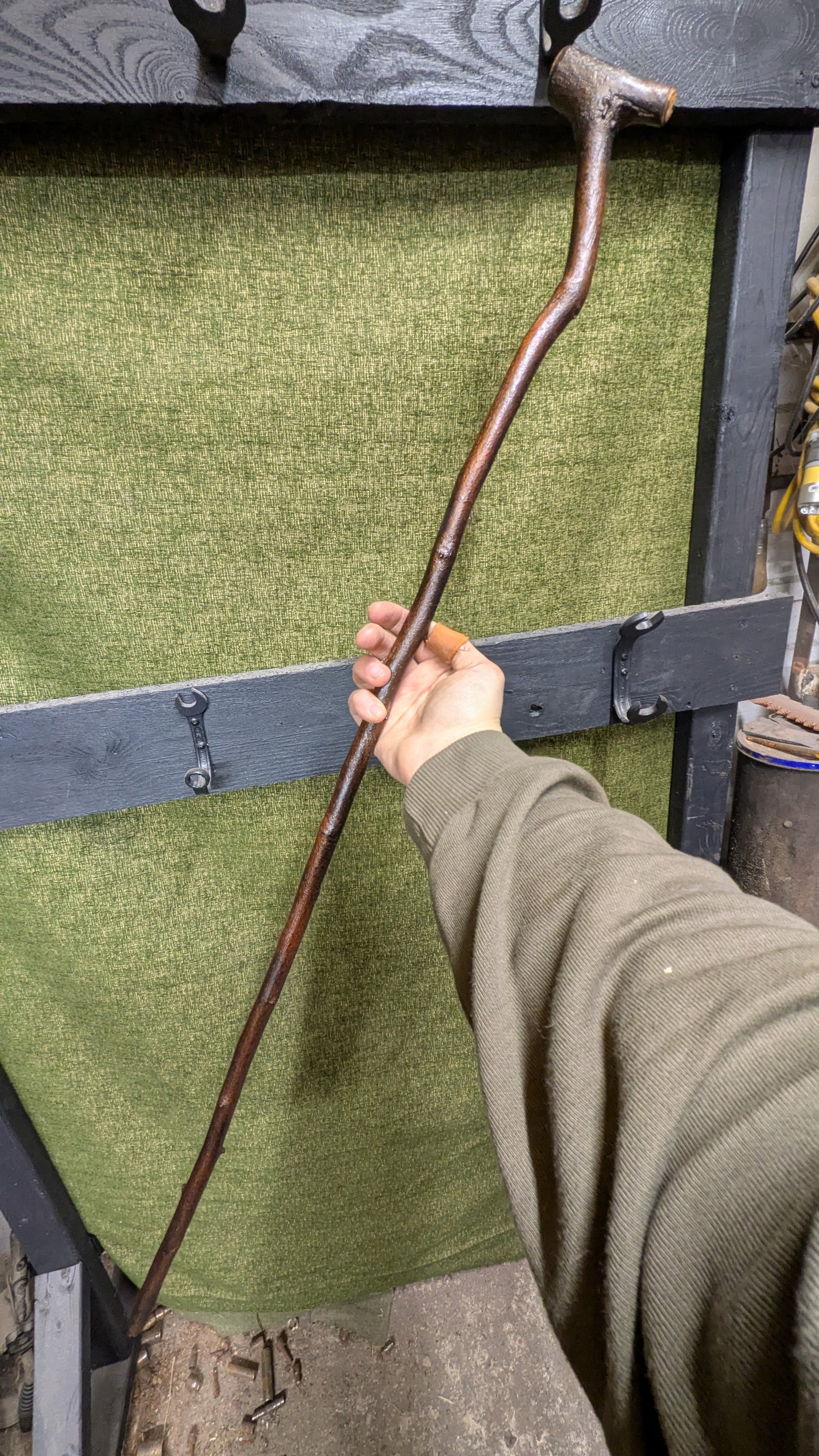 Serviceberry Michigan hardwood walking stick