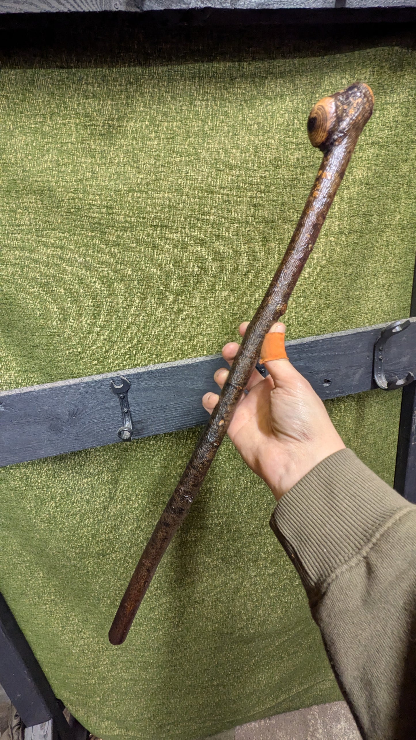 Michigan hardwood shillelagh (display only)